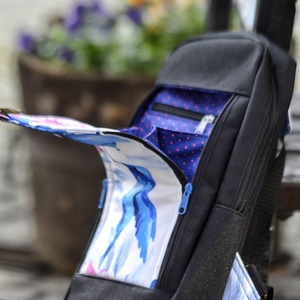 Oldal hátizsák - táska & tok - hátizsák - kishátizsák - Meska.hu