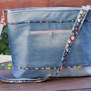 Farmer mintás válltáska - táska & tok - kézitáska & válltáska - vállon átvethető táska - Meska.hu