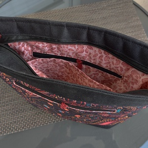  Mintás válltáska - táska & tok - kézitáska & válltáska - vállon átvethető táska - Meska.hu