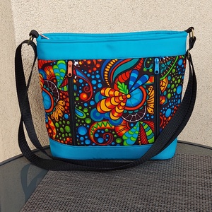  Afrikai mintás válltáska, Táska & Tok, Kézitáska & válltáska, Vállon átvethető táska, Varrás, MESKA