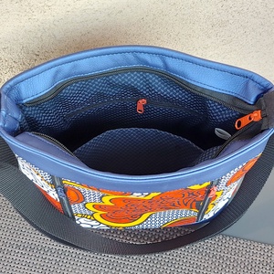  Afrikai mintás válltáska - táska & tok - kézitáska & válltáska - vállon átvethető táska - Meska.hu