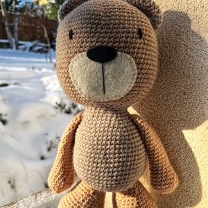 Horgolt mackó - Meska.hu