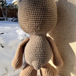 Horgolt mackó - játék & sport - plüssállat & játékfigura - maci - Meska.hu