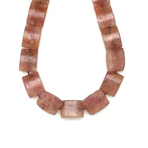 Eperkvarc párna 13x18x7mm ékszerkészítő alapanyag (füzér), Kellékek & szerszámok, Ásvány alapanyag, Ásványfüzér, , MESKA