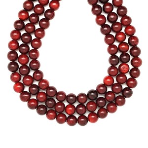 Fa rózsa barnás golyó 8mm  ékszerkészítő alapanyag (füzér), Kellékek & szerszámok, Ásvány alapanyag, Ásványfüzér, , MESKA