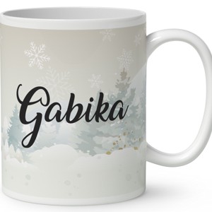 Névvel kérhető - Karácsonyi manó és a szánkó mintás bögre - otthon & életmód - konyhafelszerelés, tálalás - tálalás - bögre & csésze - Meska.hu