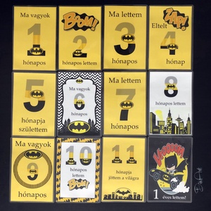 Batman baba mérföldkő kártya - Meska.hu