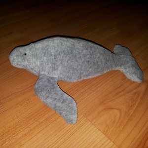 Plüss lamantin megrendelésre -  - Meska.hu