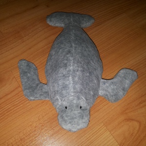 Plüss lamantin megrendelésre -  - Meska.hu