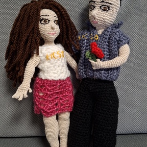 Horgolt pár Berni209707 rendelésére - Meska.hu