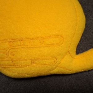 Tuba formájú kispárna - baba - mama - baba játékok - szundikendő, alvóka - Meska.hu