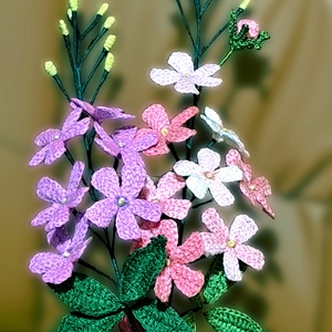 Horgolt virág  -  - Meska.hu