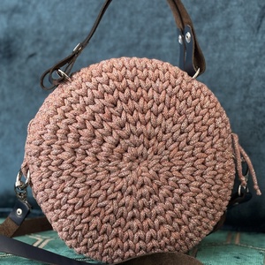Fényes púder kis macaron crossbody táska - táska & tok - kézitáska & válltáska - válltáska - Meska.hu