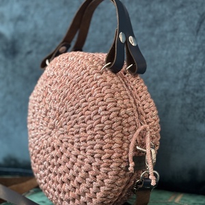 Fényes púder kis macaron crossbody táska - táska & tok - kézitáska & válltáska - válltáska - Meska.hu