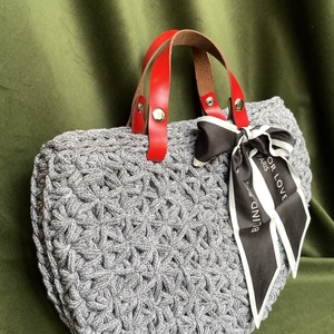 Jázmin mintás shopper táska, Táska & Tok, Kézitáska & válltáska, Kézitáska, Horgolás, MESKA