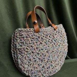 Jázmin mintás shopper táska - Meska.hu