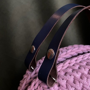 Füles rózsa táska, Táska & Tok, Kézitáska & válltáska, Válltáska, Horgolás, MESKA