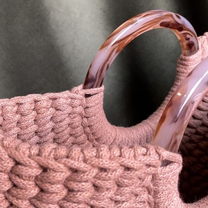 Púder kosártáska - táska & tok - kézitáska & válltáska - kézitáska - Meska.hu