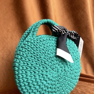 Horgolt macaron kézitáska, Táska & Tok, Kézitáska & válltáska, Belső rendező, , MESKA