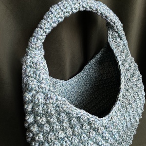 Bogyós shopper válltáska - táska & tok - kézitáska & válltáska - válltáska - Meska.hu