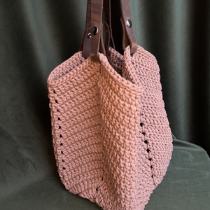 Horgolt shopper válltáska, Táska & Tok, Kézitáska & válltáska, Válltáska, , MESKA