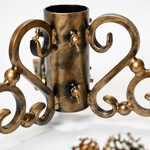 Karácsonyfa talp - arany - karácsony - karácsonyi lakásdekoráció - karácsonyfadíszek - Meska.hu