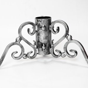 Karácsonyfa talp - ezüst - karácsony - karácsonyi lakásdekoráció - karácsonyfadíszek - Meska.hu