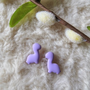 Polymer clay fülbevaló-Mini dínó, Ékszer, Fülbevaló, Pötty fülbevaló, , MESKA