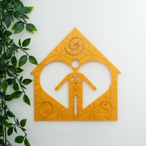 Házi áldás faldekor - Az otthon benned van - Kollektív gyógyító szándék, Otthon & Életmód, Vallás, Házi áldás, , MESKA