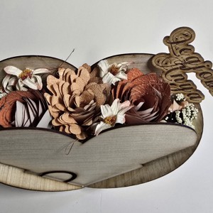 Szülőköszöntő szíves fa dobozban megszemélysítve, Esküvő, Emlék & Ajándék, Szülőköszöntő ajándék, , MESKA