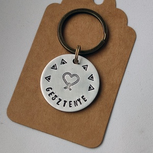 Kézzel készült alumínium kutyabiléta  � Knotta (32mm), Otthon & Életmód, Kisállatoknak, Kutyáknak, Kutya biléta, Fémmegmunkálás, MESKA