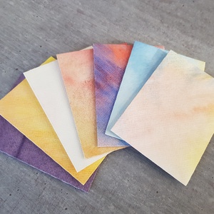 Boríték festett 3, Otthon & Életmód, Papír, írószer, Boríték, Újrahasznosított alapanyagból készült termékek, MESKA