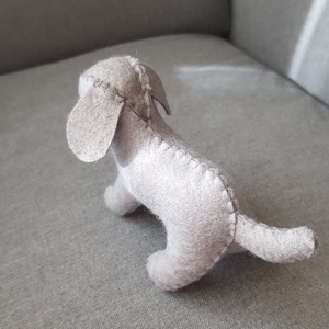 Filc kutya - játék & sport - plüssállat & játékfigura - kutya - Meska.hu