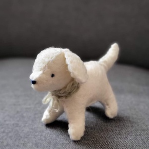 Apró kutyus filcből - Meska.hu