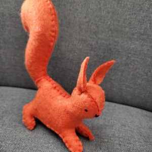 Filc mókus - játék & sport - készségfejlesztő és logikai játék - készségfejlesztő és logikai játék - Meska.hu