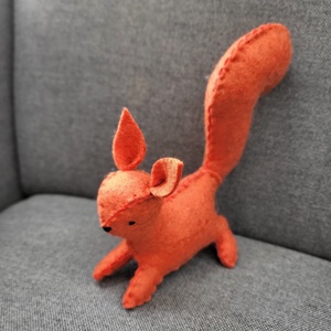 Filc mókus - játék & sport - készségfejlesztő és logikai játék - készségfejlesztő és logikai játék - Meska.hu