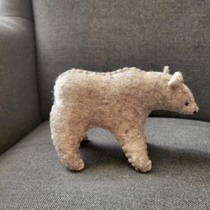 Filc jegesmedve - játék & sport - készségfejlesztő és logikai játék - készségfejlesztő és logikai játék - Meska.hu