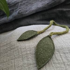 Filc könyvjelző felhős - könyv & zene - könyvjelző - Meska.hu