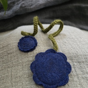 Filc könyvjelző felhős - könyv & zene - könyvjelző - Meska.hu