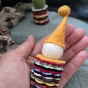 Filc manó pár - játék & sport - plüssállat & játékfigura - manó - Meska.hu