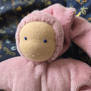 Waldorf baba rózsaszín - Meska.hu