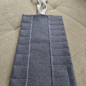 Krétatartó szürke - táska & tok - variálható táska - Meska.hu