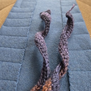 Krétatartó kék - táska & tok - variálható táska - Meska.hu