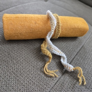 Krétatartó napsárga, Táska & Tok, Variálható táska, Varrás, MESKA