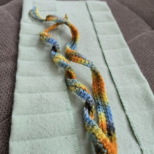 Krétatartó zöld világo, Táska & Tok, Variálható táska, Varrás, MESKA