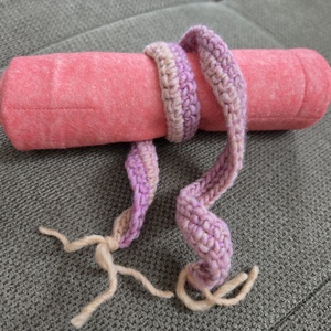 Krétatartó rózsaszín 2, Táska & Tok, Variálható táska, Varrás, MESKA