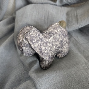 Filc nyuszi szürke - játék & sport - plüssállat & játékfigura - plüss bárány - Meska.hu