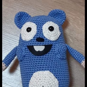 Horgolt lemming figura - játék & sport - plüssállat & játékfigura - egér - Meska.hu