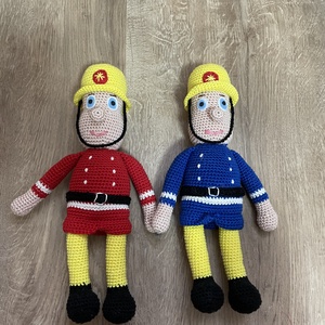 Sam a tűzoltó  - játék & sport - plüssállat & játékfigura - plüss mesefigurák - Meska.hu