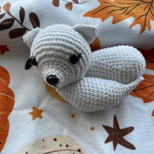 Fehér róka  - Meska.hu